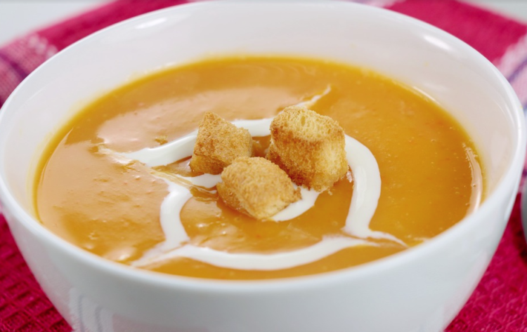 Spicy Pumpkin Soup, Montreal Grandma, Rhonda Massad, Fall Recipe, Easy Soup Recipe, Pumpkin Recipe, Autumn Soups, Healthy